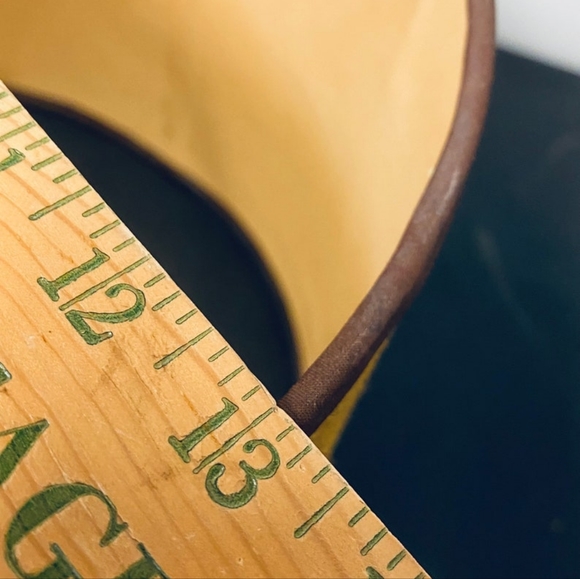 Vintage Western 🐎 Equestrian Barrel Drum Quilted Horse Design Lamp Shade, 15" - Picture 5 of 8